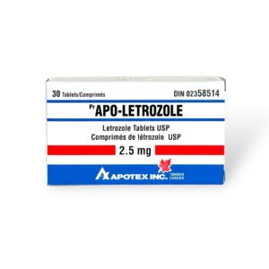 APO LETROZOLE 2.5MG x 30 | CANADA PHARMACEUTICAL GRADE