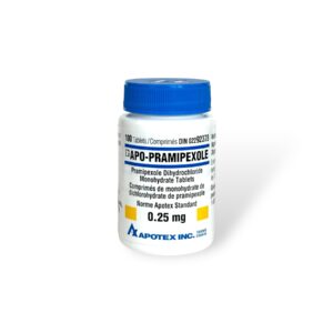 APO PRAMIPEXOLE 0.25MG X 100 | CANADA PHARMACEUTICAL GRADE