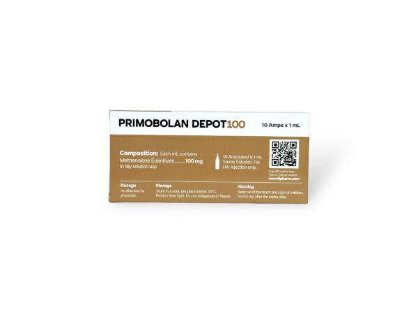 NEWELL PRIMOBLOLAN 100MG 10 X 1ML AMPOULES - Image 2