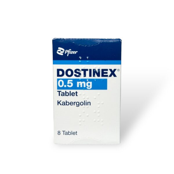 PFIZER DOSTINEX (CABERGOLIN) 8 TABLETS 0.5MG | TURKEY PHARMACEUTICAL GRADE