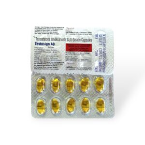 TESTOSIGN 40mg X 30 | INDIA PHARMACEUTICAL GRADE